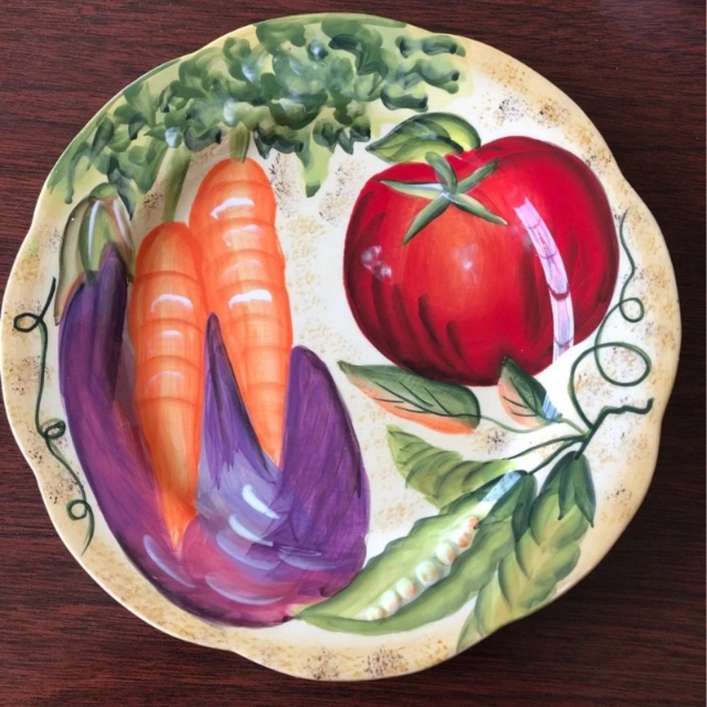 NEW with tags Fitz and Floyd Le Marche 4 plates